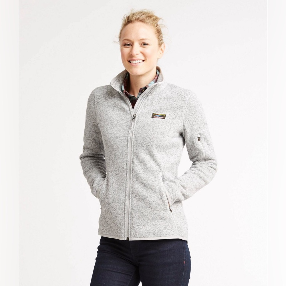 Women's L.L.Bean Sweater Fleece Full-Zip Jacket